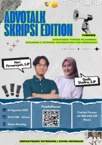 Advo Talk Skripsi Edition 2025